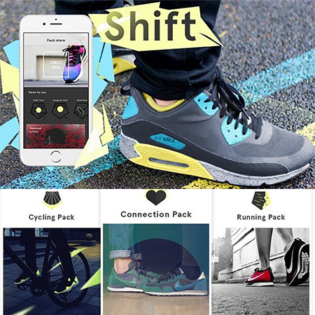 the shift sneaker   